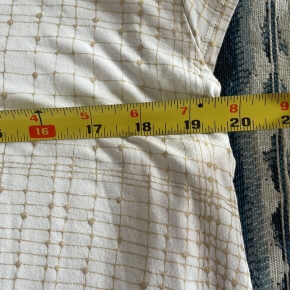 Nue Option beige/white lightweight shirt size XL - Picture 6 of 6